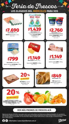 Vista previa Hipermercado Libertad - Feria de Frescos - CUYO válido desde el 23.07.2025