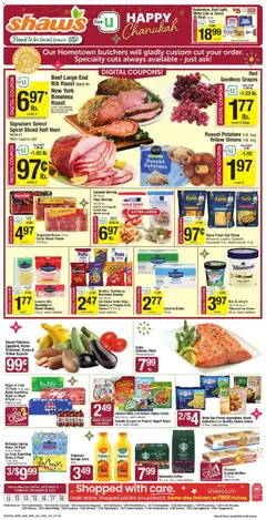 Preview of Shaw's weekly ads valid from 12.12.2025