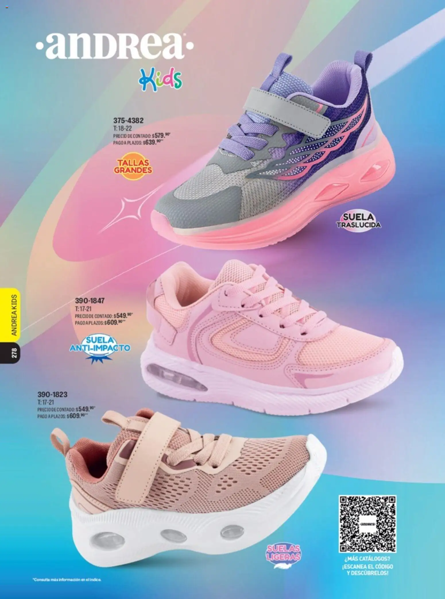 Nuevas ofertas de Andrea válidas en toda la República Mexicana desde el 15.04.2026. ¡Encuentra las mejores ofertas en Andrea catálogo Lo mejor en marcas! | Página: 229