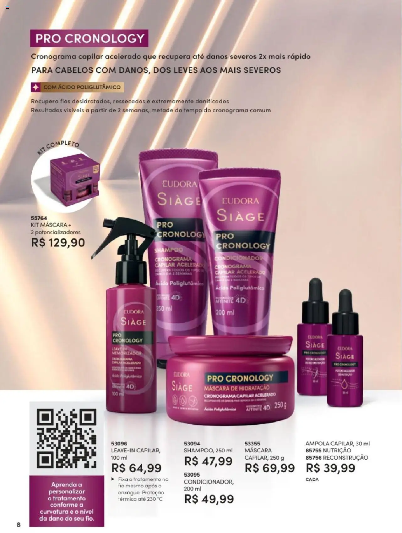 Eudora Folheto - válido de 06.06.2025 | Página: 8 | Produtos: Shampoo, Condicionador