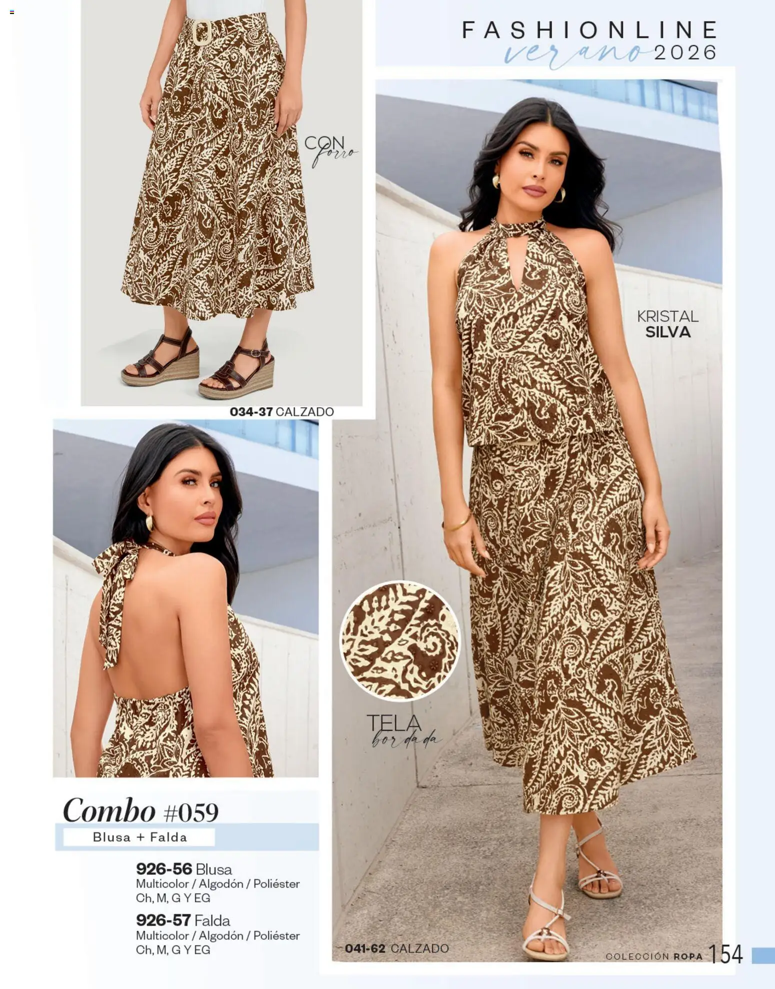 Nuevas ofertas de Cklass válidas en toda la República Mexicana desde el 05.03.2026. ¡Encuentra las mejores ofertas en Cklass catálogo Complemento Verano Ropa! | Página: 155 | Productos: Blusa, Algodón, Ropa, Falda