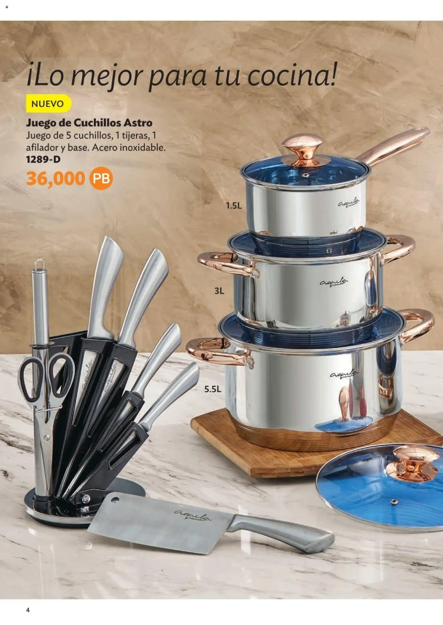 Nuevas ofertas de Betterware válidas en toda la República Mexicana desde el 05.01.2026. ¡Encuentra las mejores ofertas en Betterware Catálogo de Premios! | Página: 4 | Productos: Juego, Cocina