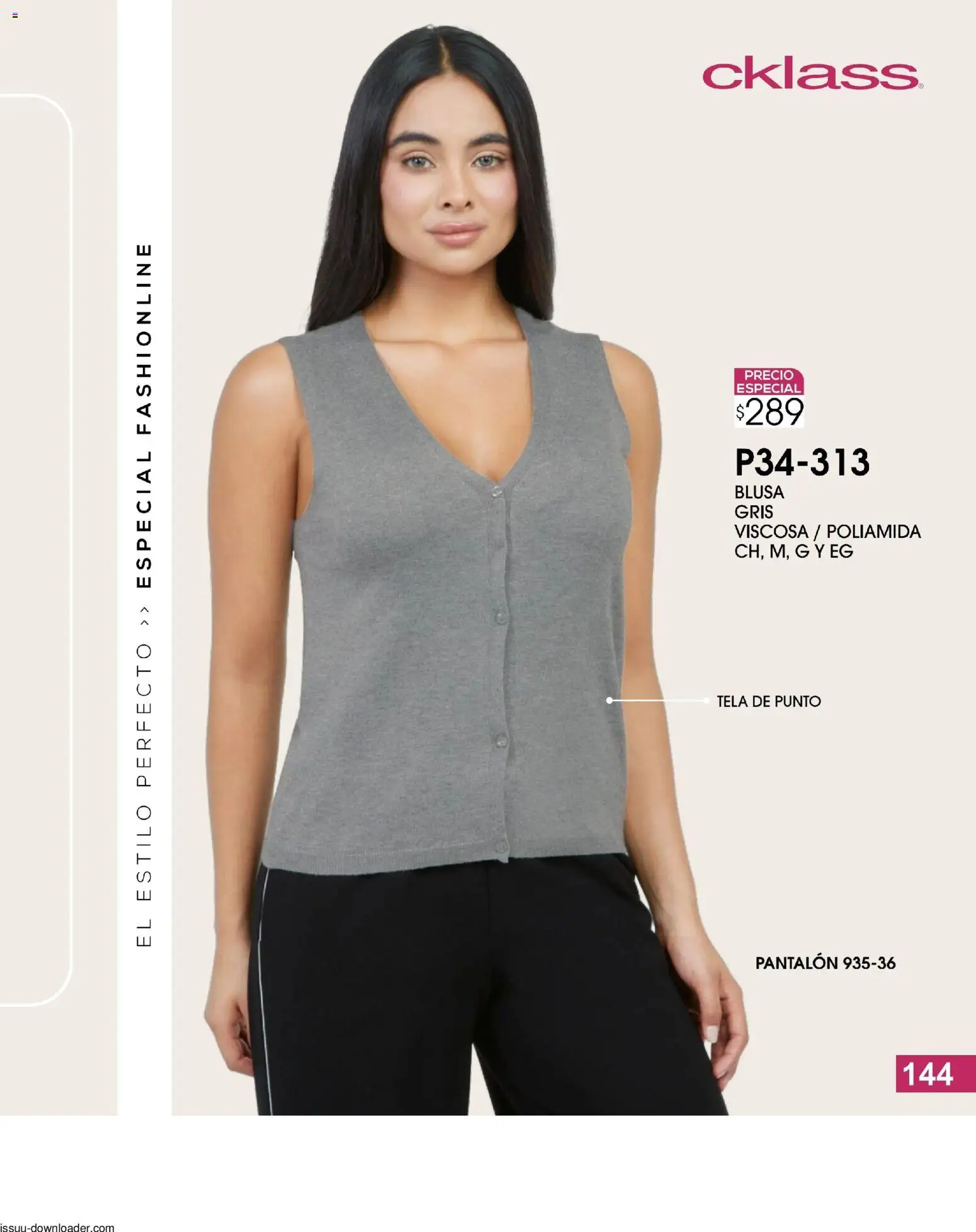 Nuevas ofertas de Cklass válidas en toda la República Mexicana desde el 06.02.2026. ¡Encuentra las mejores ofertas en Cklass catálogo Especial Fashionline! | Página: 145