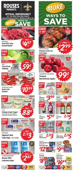 Preview of Rouses weekly ads valid from 15.10.2025