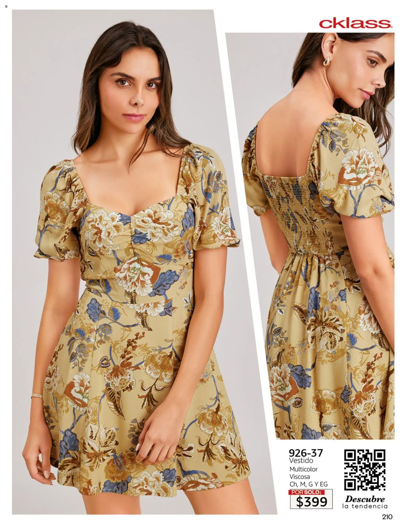 Nuevas ofertas de Cklass válidas en toda la República Mexicana desde el 02.01.2026. ¡Encuentra las mejores ofertas en Cklass catálogo Joyería! | Página: 228 | Productos: Vestido