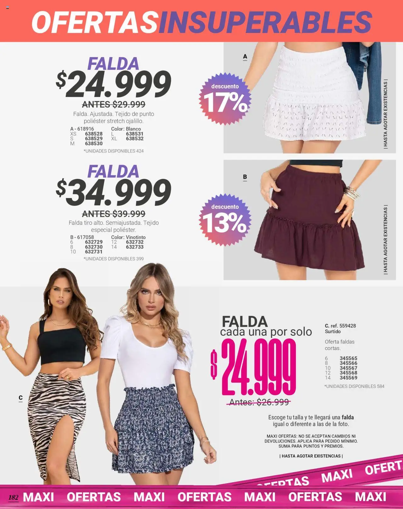 Carmel revista - valida desde el 08.09.2025 | Página: 184 | Productos: Té, Falda, Faldas