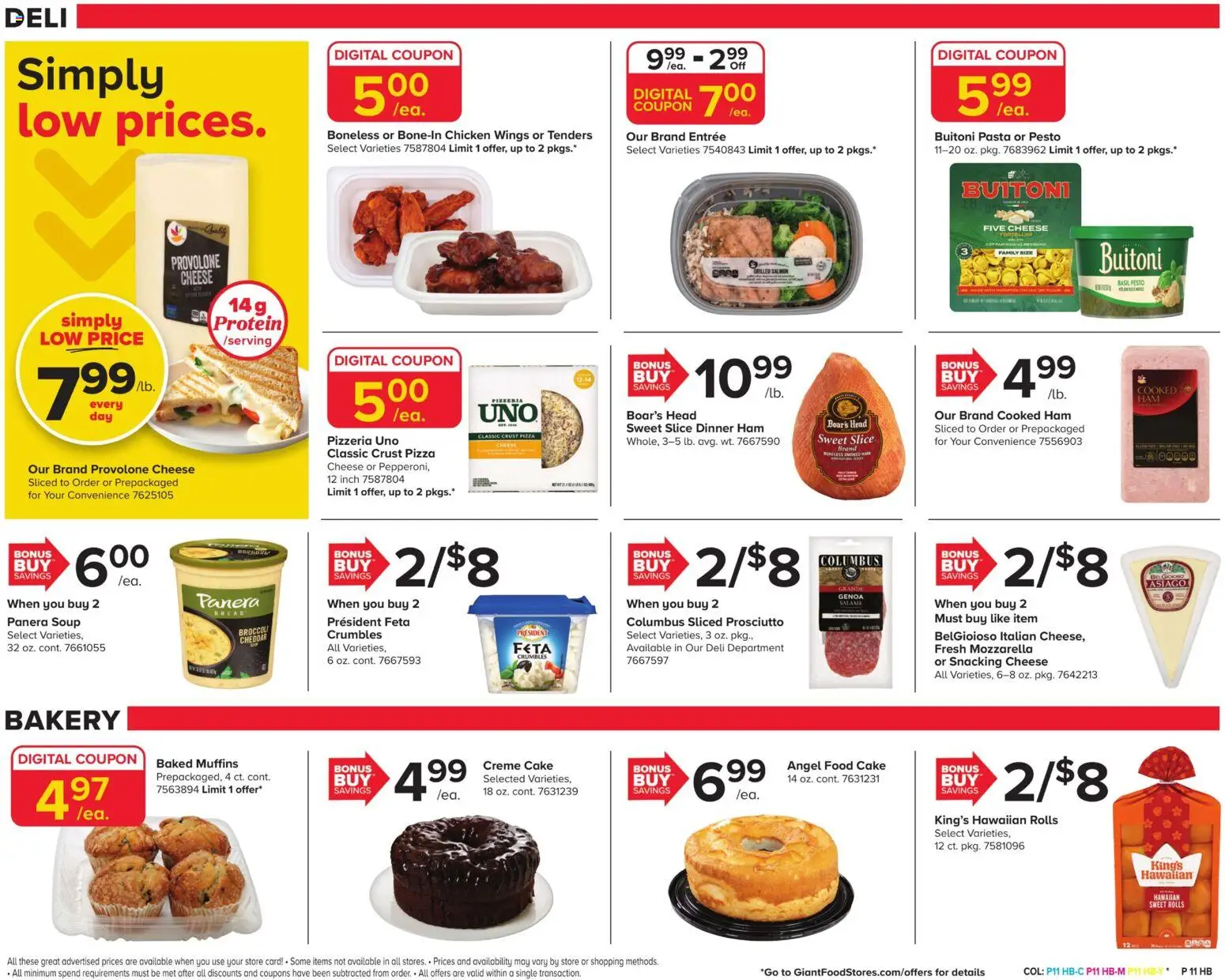 Giant Weekly Ad - valid from 27.03.2026 | Page: 15 | Products: Hammer, Bread, Ham, Pizza