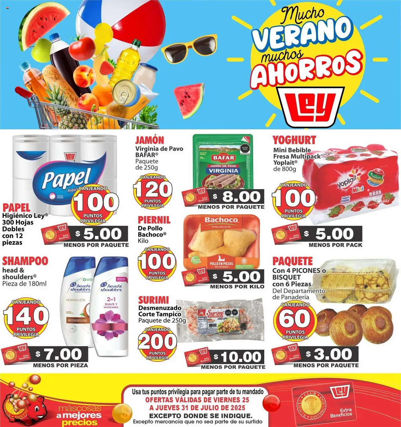 Nuevas ofertas de Casa Ley válidas en toda la República Mexicana desde el 25.07.2025. ¡Encuentra las mejores ofertas en Casa Ley Folleto Autoservicio! | Página: 1 | Productos: Pollo, Fresa, Fresas, Panadería