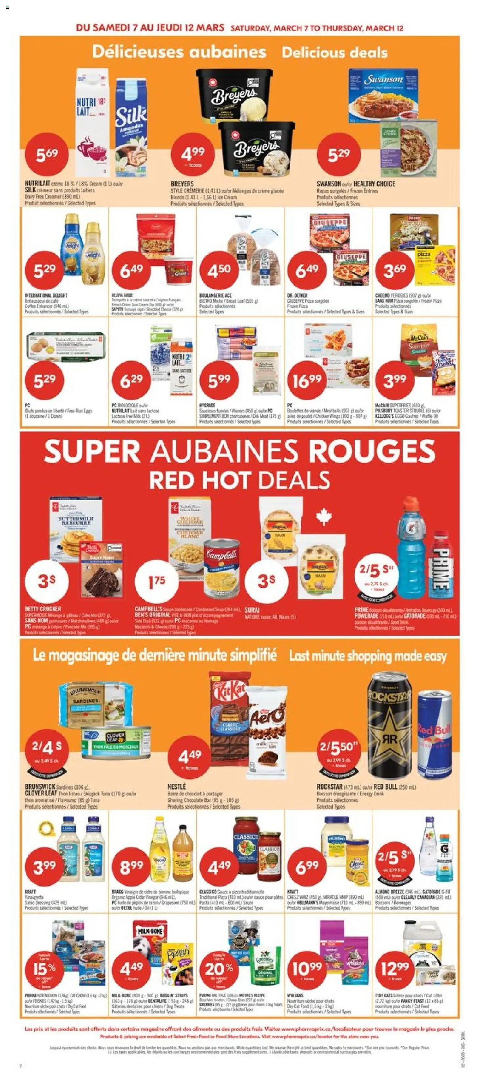 Pharmaprix flyer valid from 06.03.2026 | Page: 5 | Products: Oil, Bread, Coffee, Chocolate