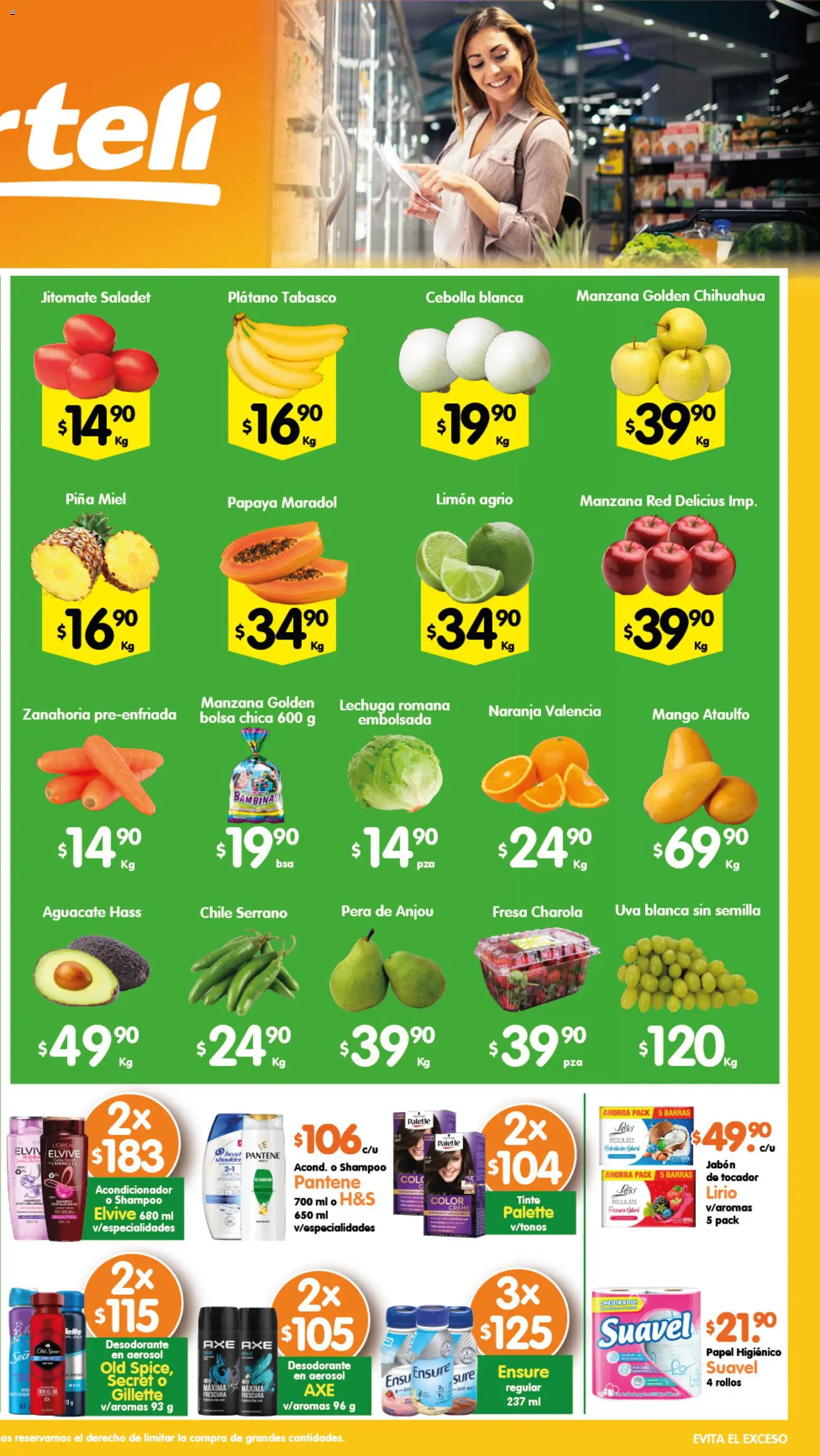 Nuevas ofertas de Arteli válidas en toda la República Mexicana desde el 20.01.2026. ¡Encuentra las mejores ofertas en Arteli folleto Tuxpan! | Página: 2 | Productos: Fresa, Manzana, Lechuga, Zanahoria