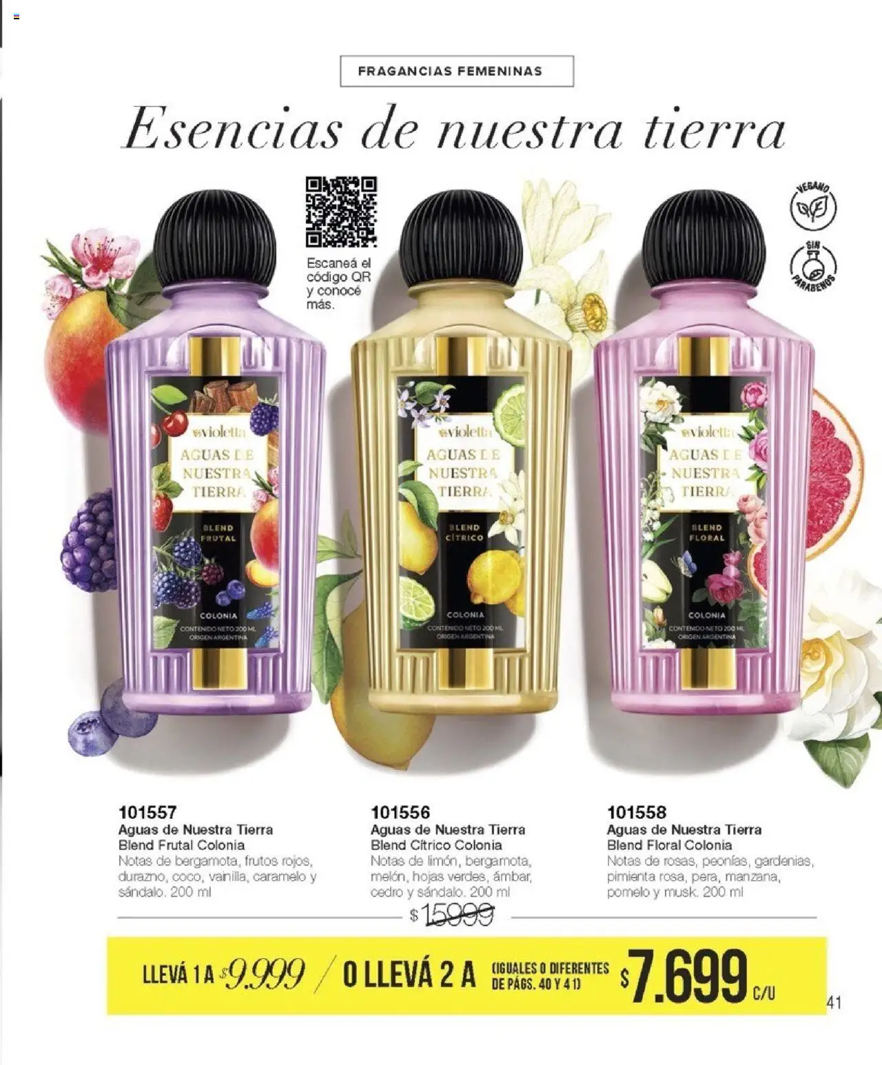 Violetta catálogo │ válido desde el 07.08.2025 | Página: 41 | Productos: Pimienta, Pomelo, Esencias