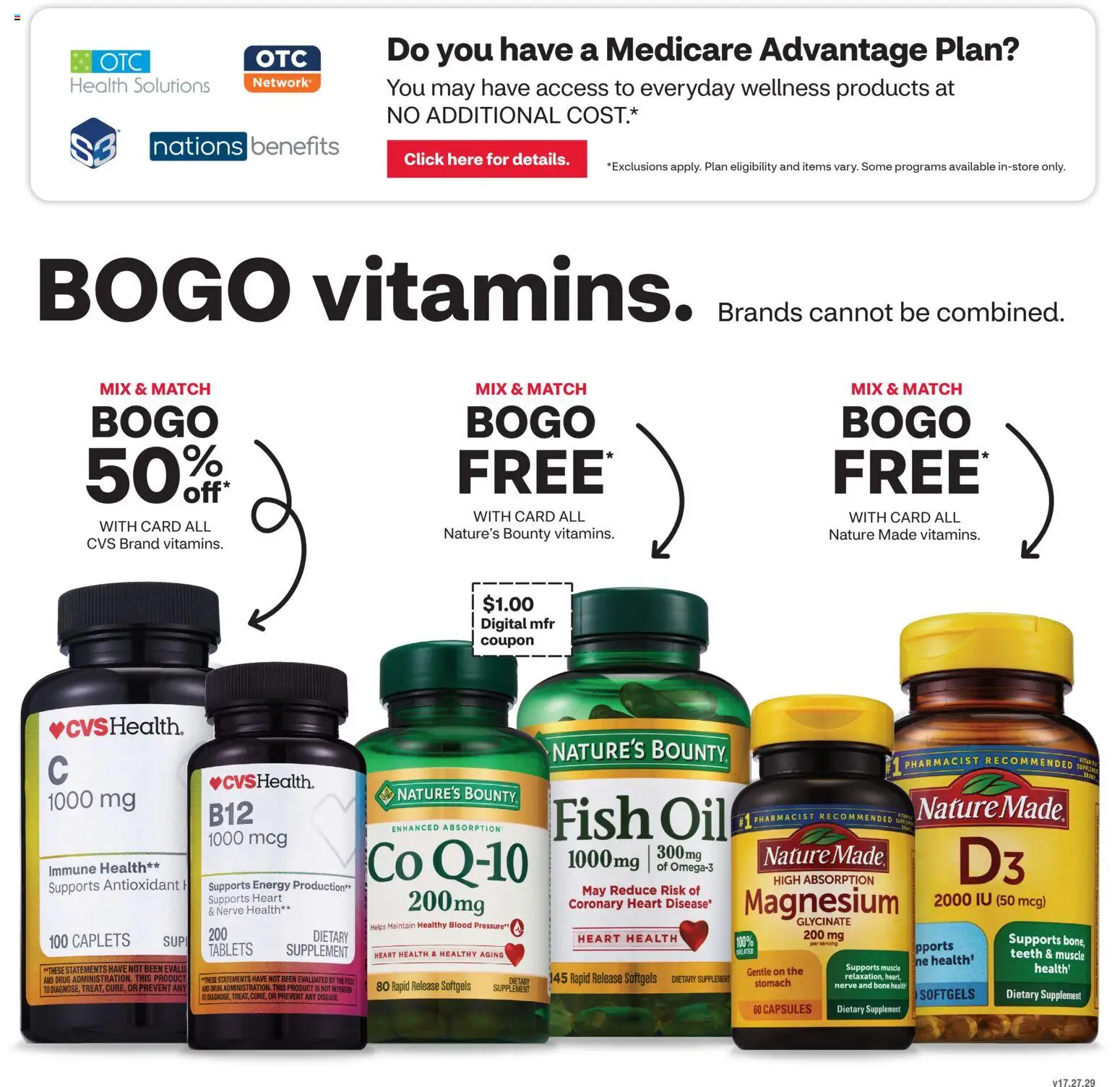 CVS Pharmacy Weekly Ad - CT - valid from 12.04.2026 | Page: 4 | Products: Magnesium, Fish Oil, Oil, Fish