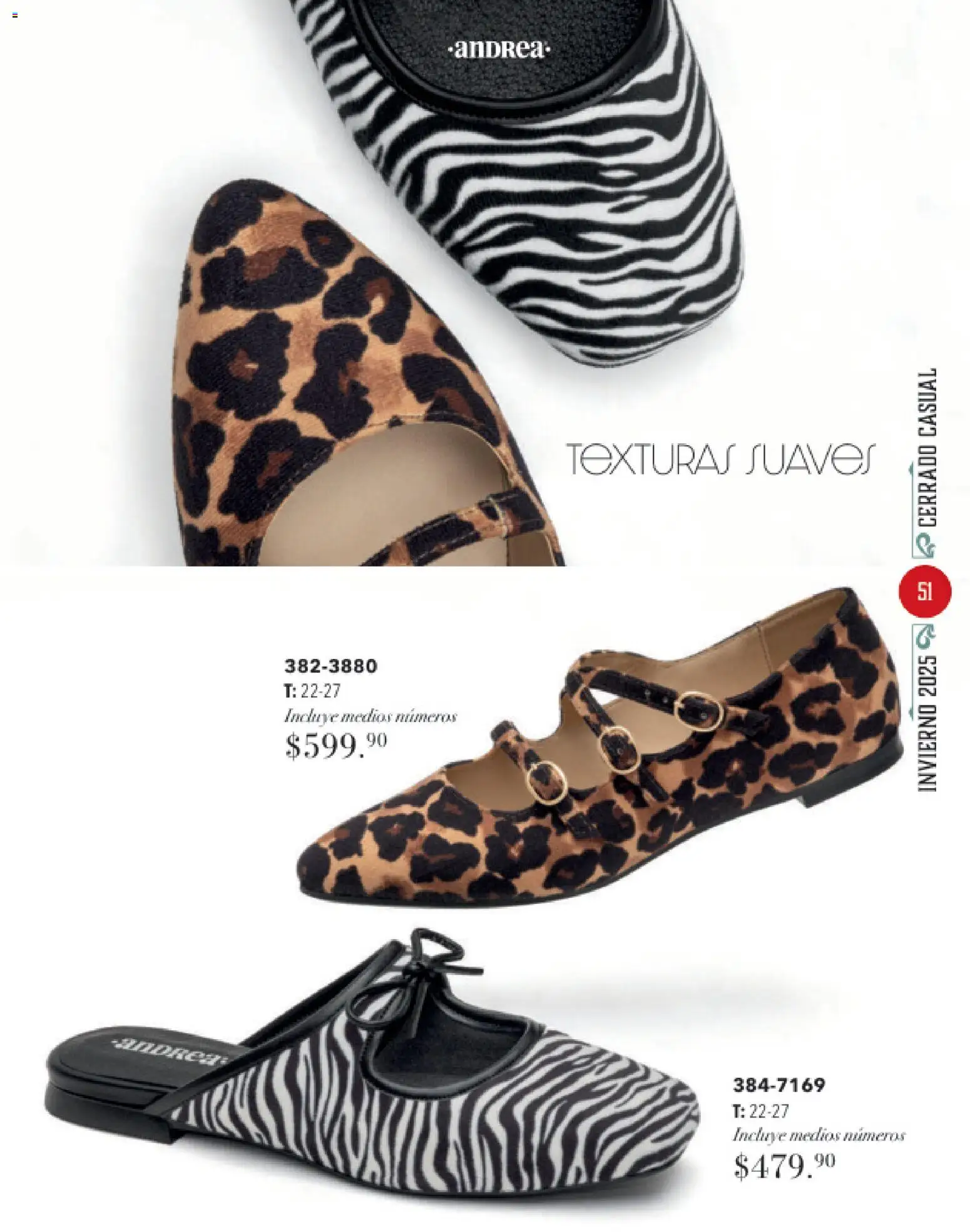 Nuevas ofertas de Andrea válidas en toda la República Mexicana desde el 26.11.2025. ¡Encuentra las mejores ofertas en Andrea catálogo Invierno! | Página: 51