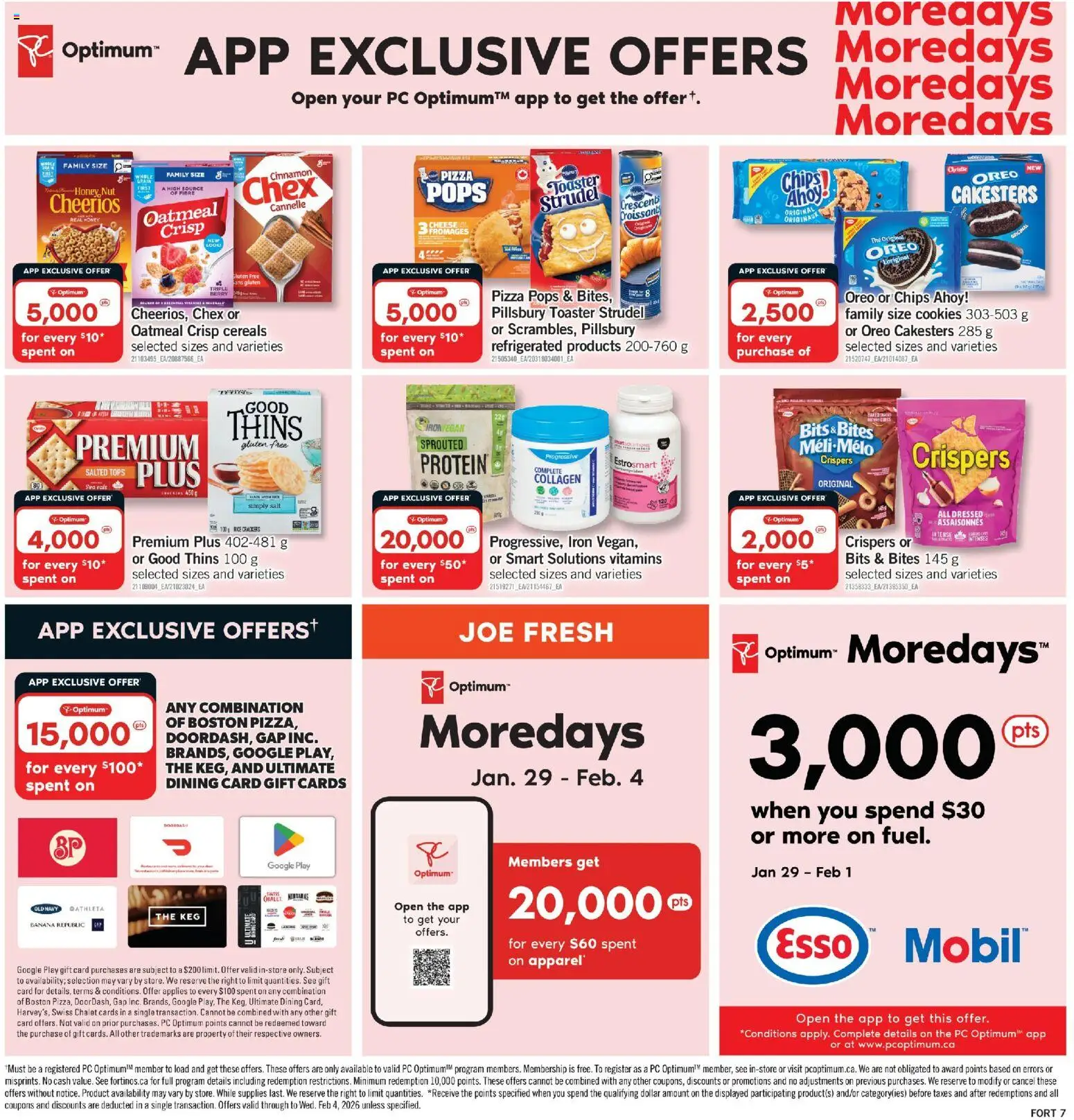 Fortinos flyer valid from 29.01.2026 | Page: 8 | Products: Rice, Cereals, Toaster, Pizza