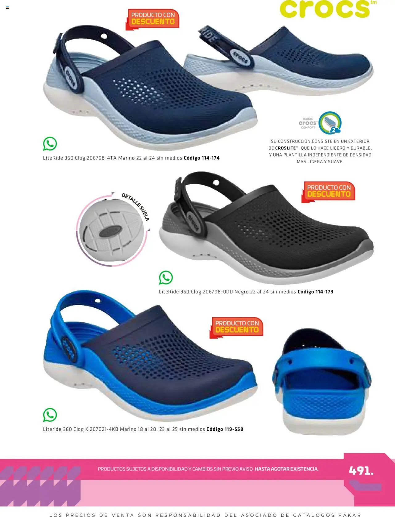 Nuevas ofertas de SC Pakar válidas en toda la República Mexicana desde el 29.08.2025. ¡Encuentra las mejores ofertas en SC Pakar - Catálogo Otoño Women! | Página: 491