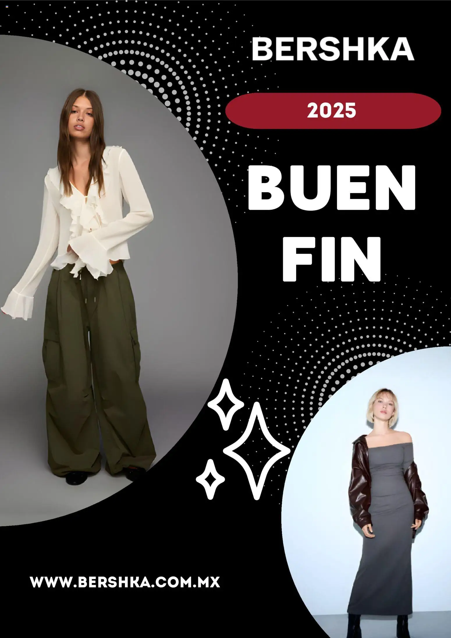Nuevas ofertas de Bershka válidas en toda la República Mexicana desde el 29.10.2025. ¡Encuentra las mejores ofertas en Bershka Buen Fin ! | Página: 1