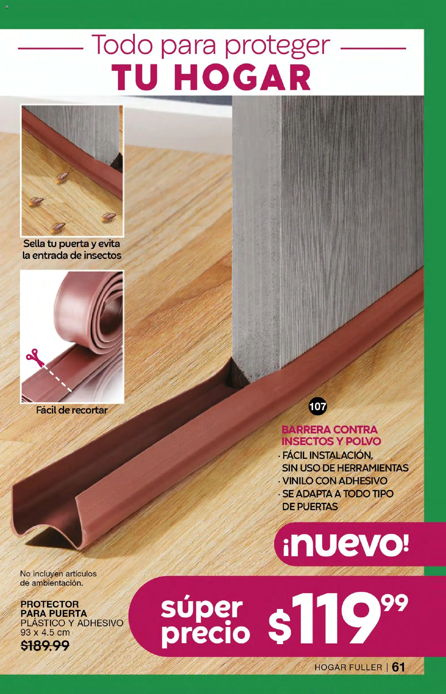 Nuevas ofertas de Fuller válidas en toda la República Mexicana desde el 21.01.2026. ¡Encuentra las mejores ofertas en Fuller campaña 21 2026! | Página: 61 | Productos: Polvo