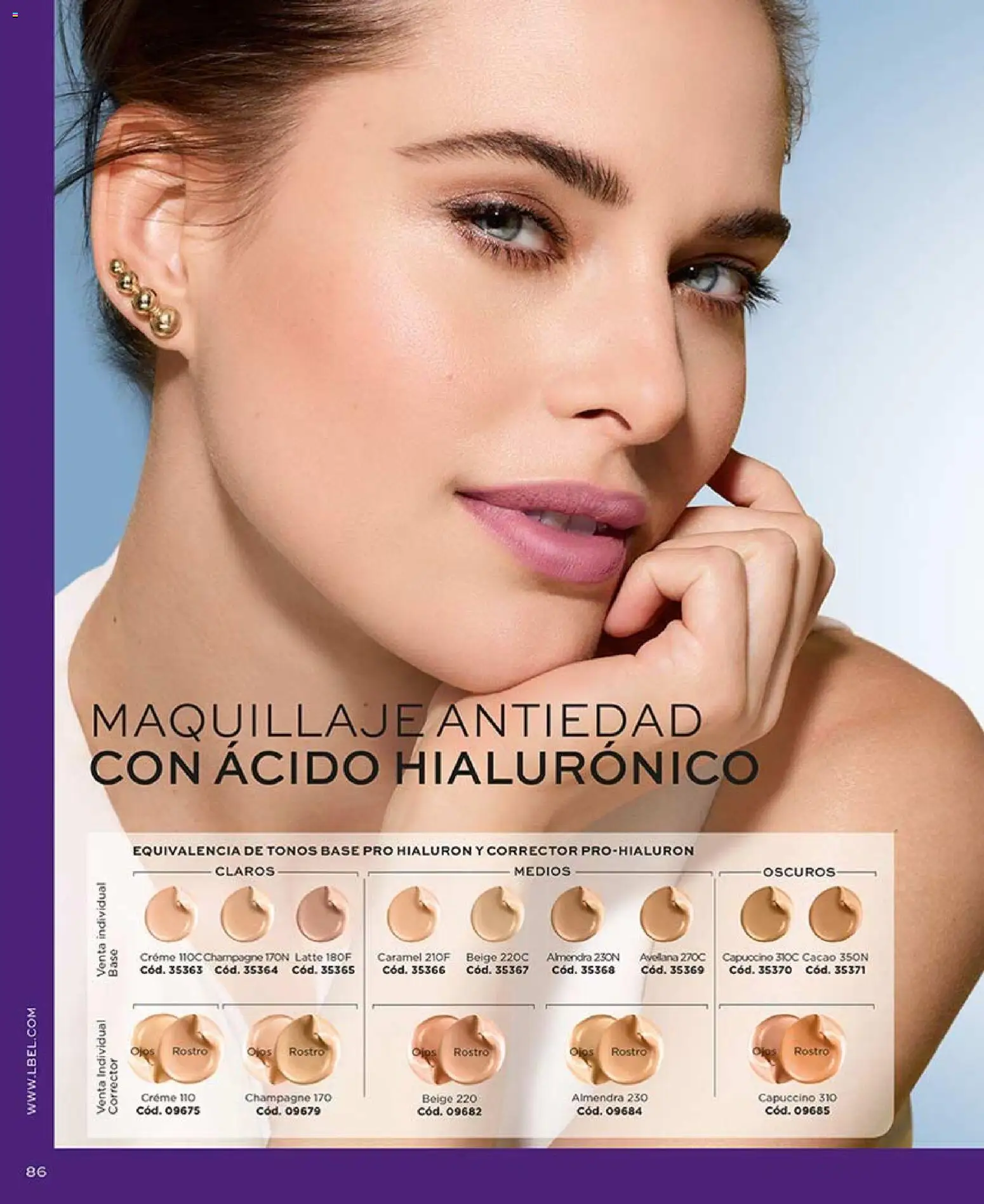 L'Bel revista - valida desde el 03.04.2026 | Página: 86 | Productos: Almendra, Individual, Maquillaje, Corrector