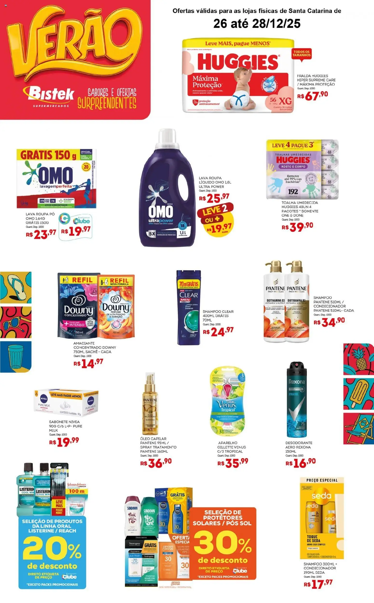 Bistek Supermercados Folheto - válido de 26.12.2025 | Página: 2 | Produtos: Pó, Protetor solar, Óleo, Cenoura