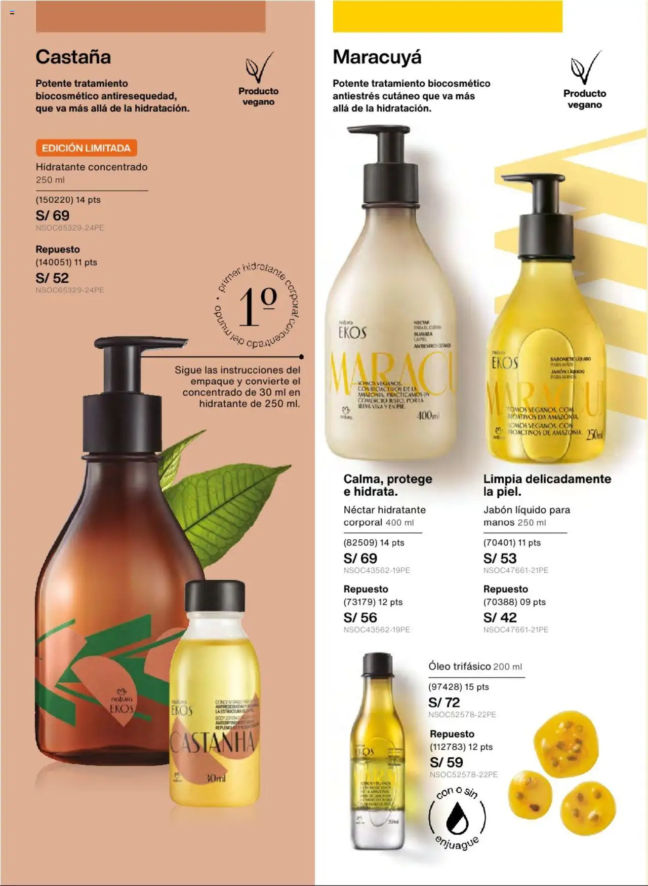 Catálogo Natura válido desde 01.07.2025 | Página: 112 | Productos: Jabón, Té, Empaque