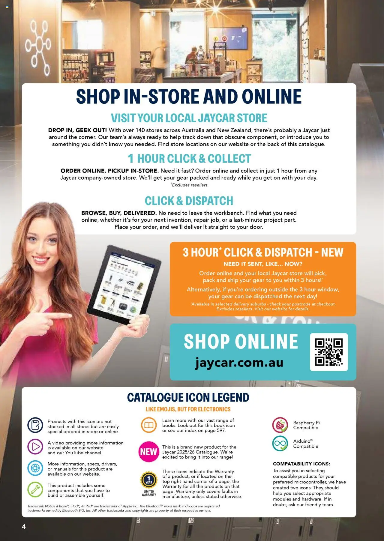 Jaycar catalogue - valid from 09.07.2025 | Page: 4 | Products: Raspberry