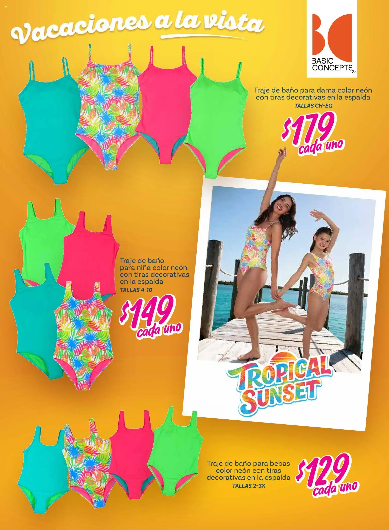 Nuevas ofertas de Soriana válidas en toda la República Mexicana desde el 26.02.2026. ¡Encuentra las mejores ofertas en Soriana - Vacaciones a la vista Híper Nacional! | Página: 2 | Productos: Traje, Traje de baño, Baño