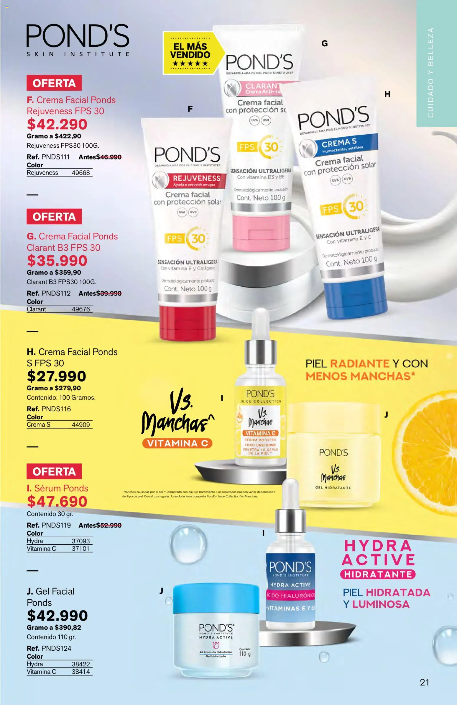 Leonisa revista - valida desde el 16.03.2026 | Página: 21 | Productos: Crema, Serum, Vitaminas