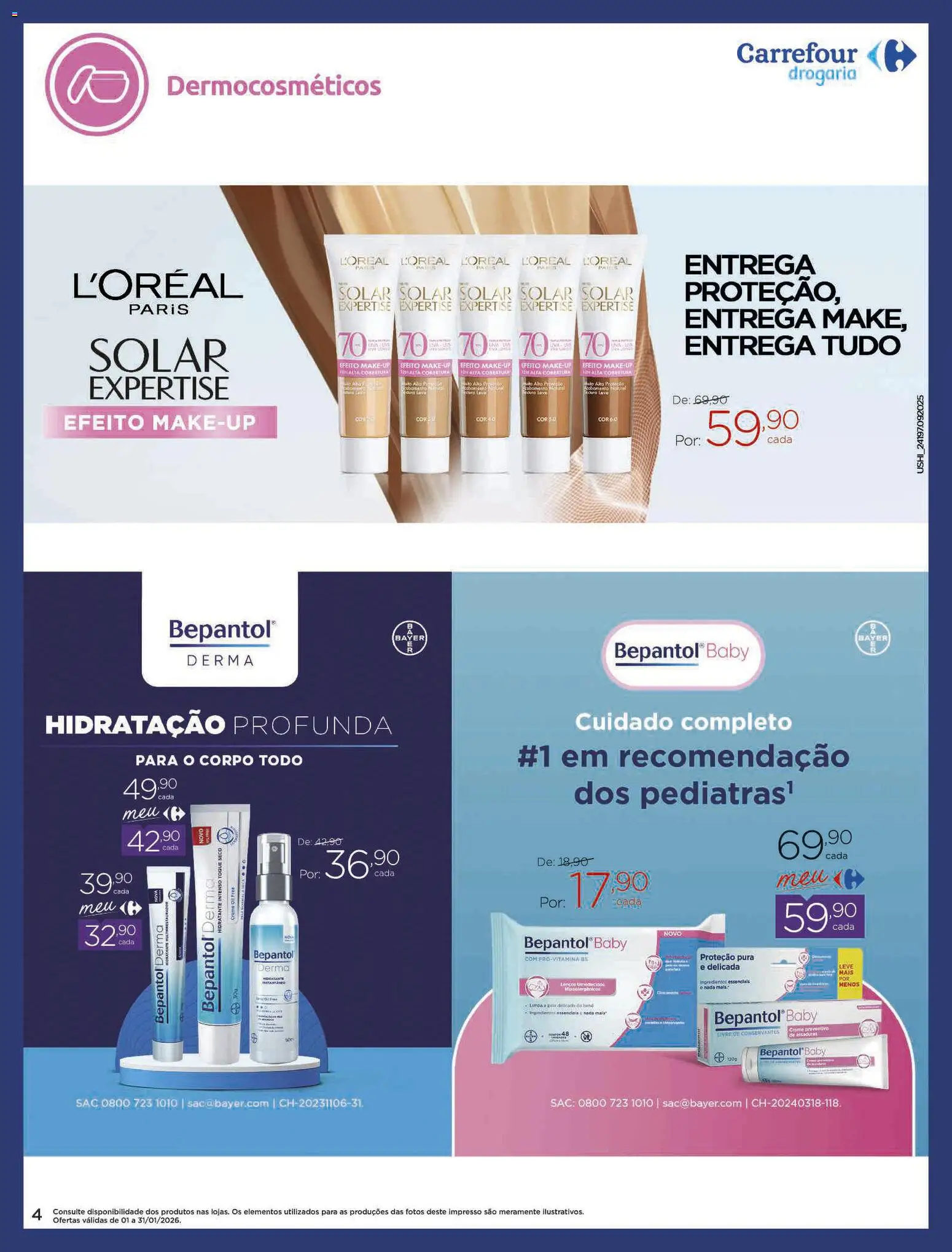 Carrefour Folheto - válido de 01.01.2026 | Página: 4 | Produtos: Creme