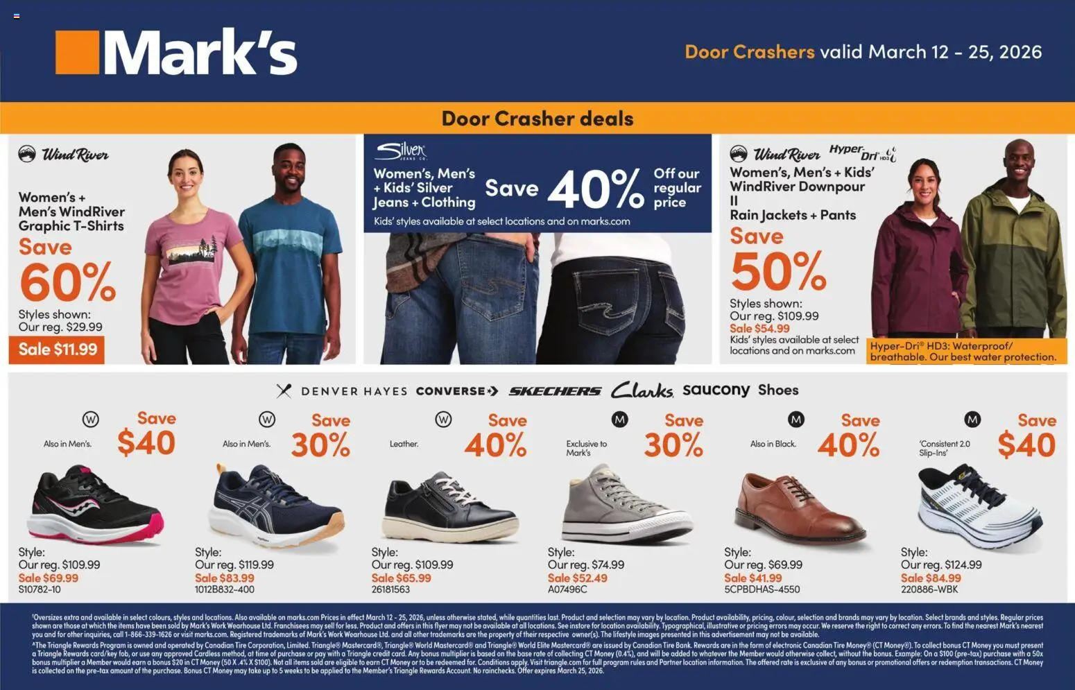 Mark's flyer valid from 12.03.2026 | Page: 3 | Products: Jeans, Shoes, Pants