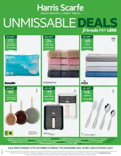 Preview of Harris Scarfe Catalogue - valid from 27.10.2025