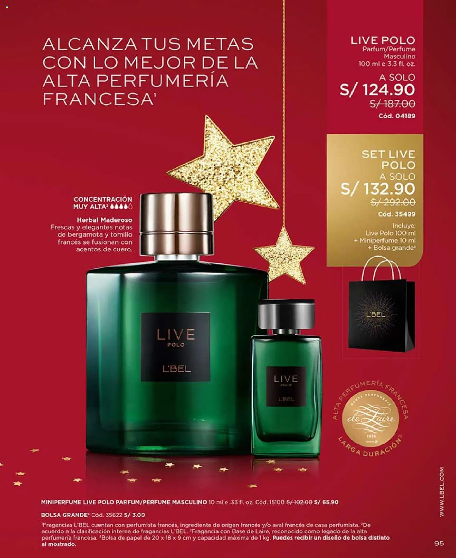 Catálogo L'Bel válido desde 14.11.2025 | Página: 95 | Productos: Polo, Bolsa