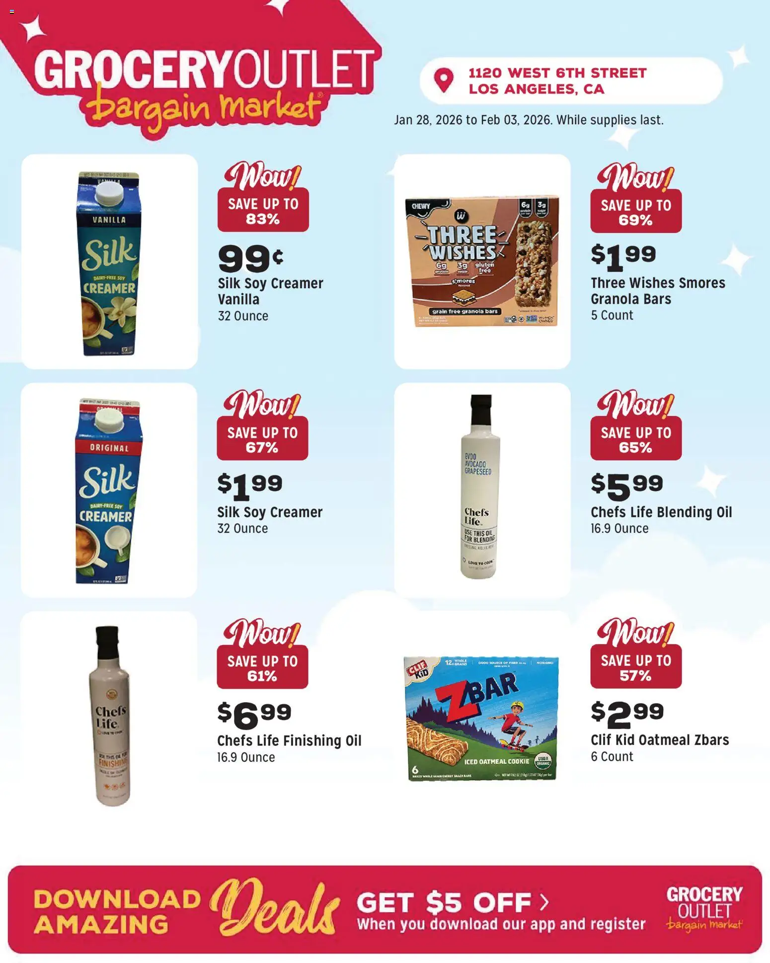 Grocery Outlet Weekly Ad - CA - valid from 28.01.2026 | Page: 7 | Products: Oil