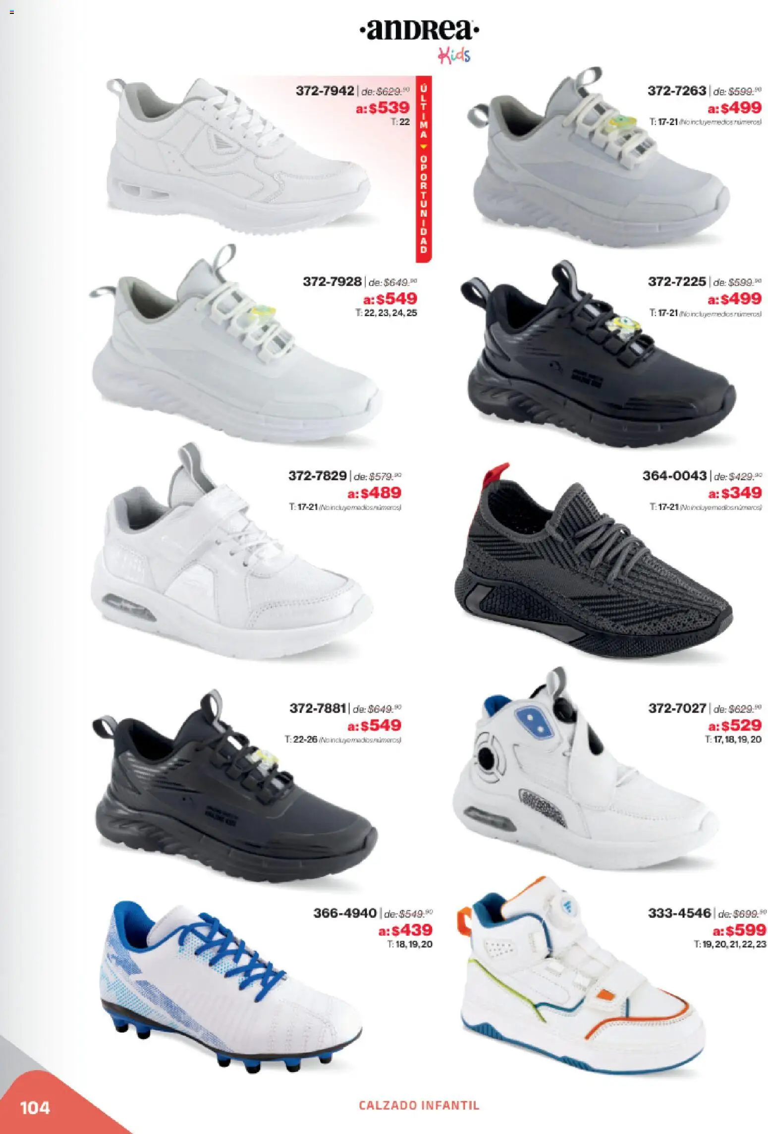 Nuevas ofertas de Andrea válidas en toda la República Mexicana desde el 02.11.2025. ¡Encuentra las mejores ofertas en Andrea catálogo Outlet! | Página: 104