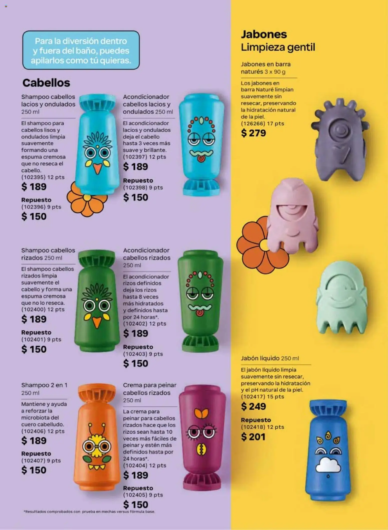 Nuevas ofertas de Natura válidas en toda la República Mexicana desde el 13.03.2026. ¡Encuentra las mejores ofertas en Natura campaña 5 2026! | Página: 154 | Productos: Jabón líquido, Espuma, Barra, Acondicionador