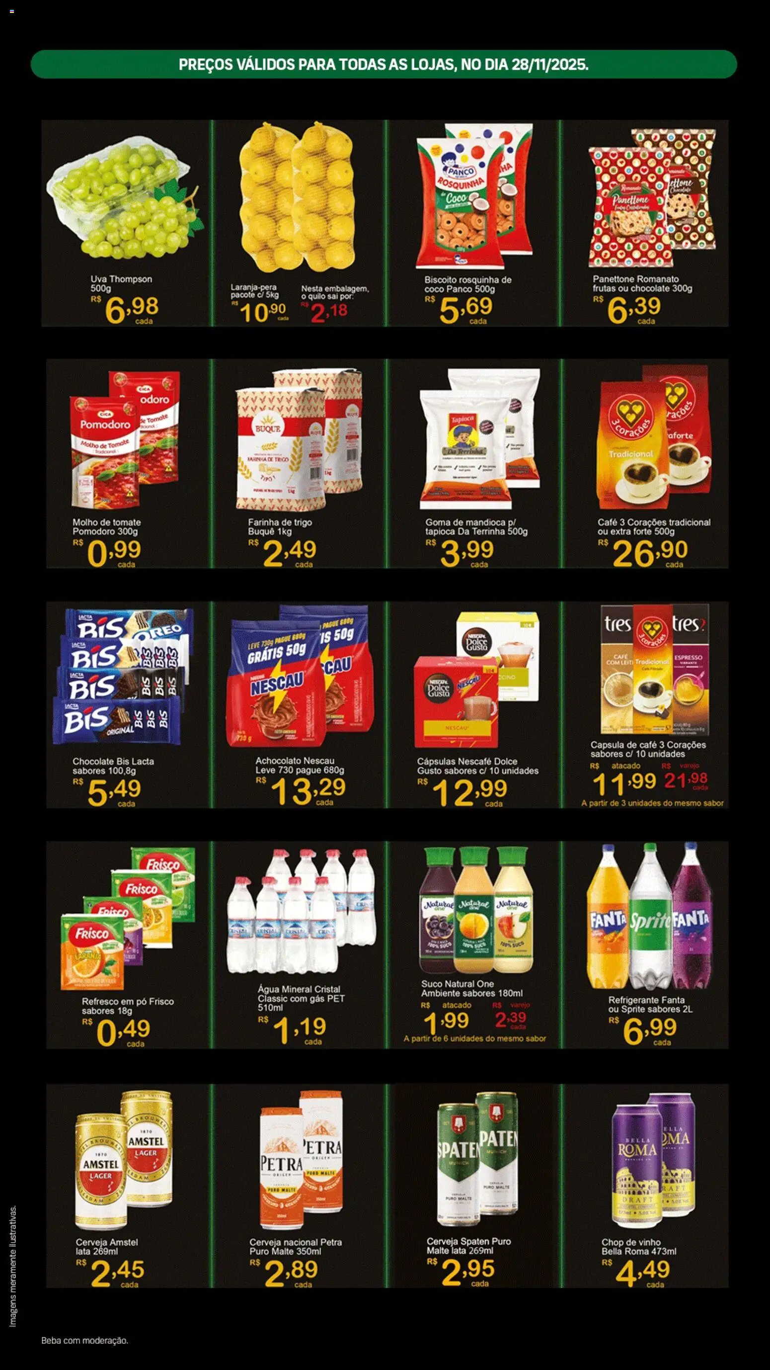 GIGA Atacado Folheto - válido de 28.11.2025 | Página: 2 | Produtos: Biscoito, Cápsula de café, Farinha de trigo, Suco