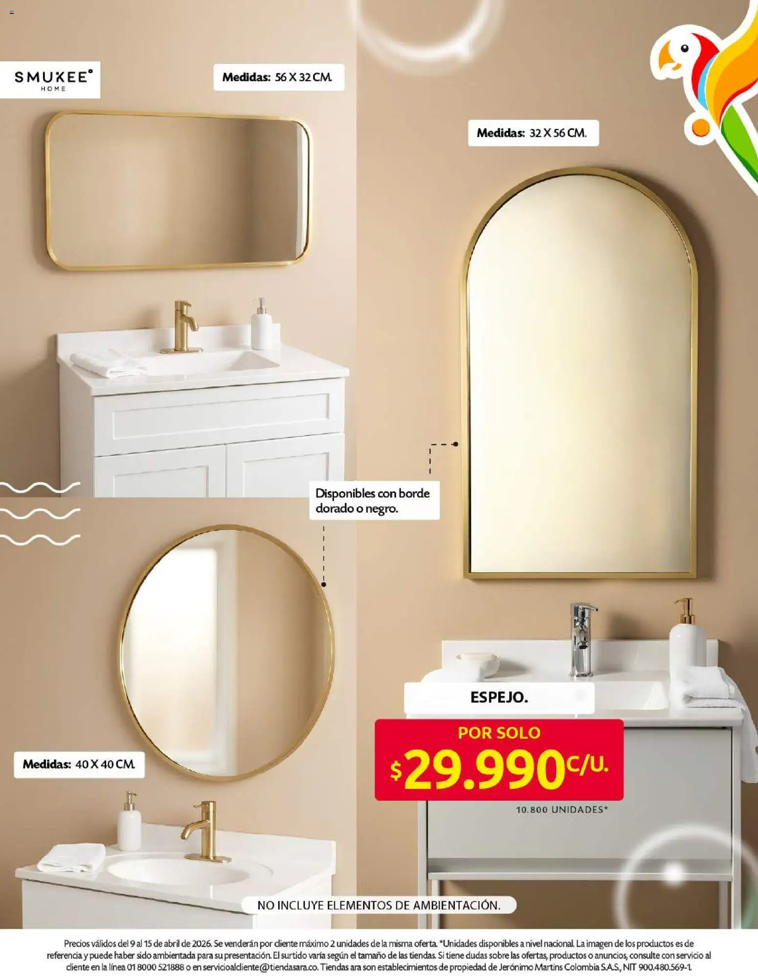 Ara revista - valida desde el 09.04.2026 | Página: 2 | Productos: Sobre