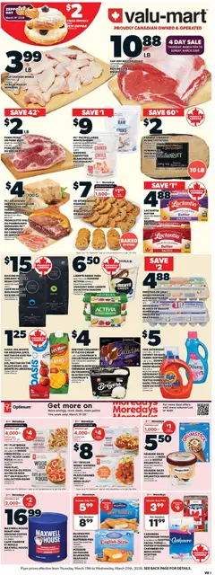 Preview of Valu Mart weekly flyer from shop Valu Mart valid from 19.03.2026