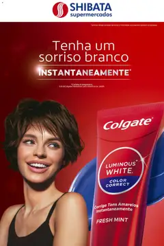 Shibata ofertas Colgate - Pré-Visualização do folheto da loja Shibata, válido de 05.03.2026