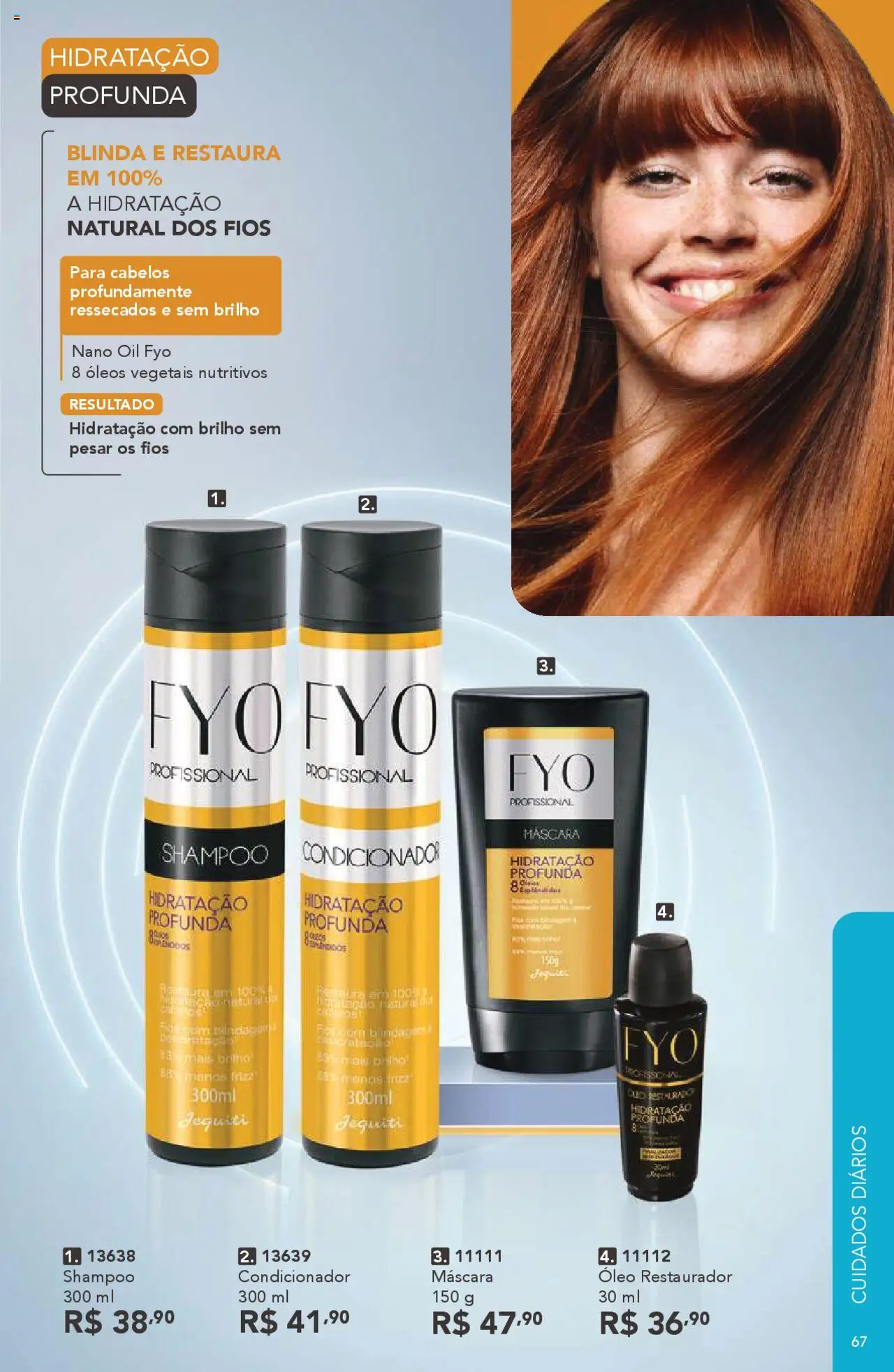 Jequiti Folheto - válido de 03.10.2025 | Página: 67 | Produtos: Shampoo, Condicionador, Óleo