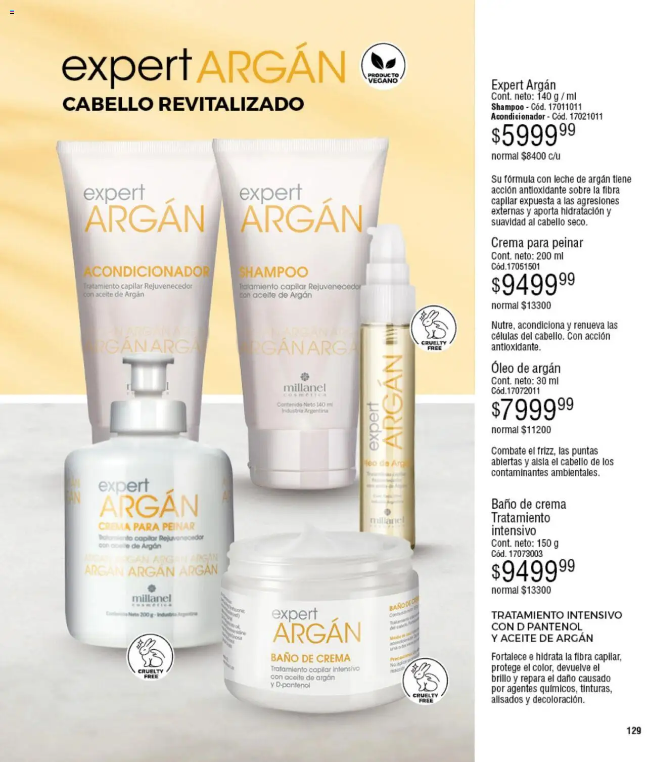 Millanel catálogo │ válido desde el 23.06.2025 | Página: 129 | Productos: Baño, Acondicionador, Baño de crema, Leche