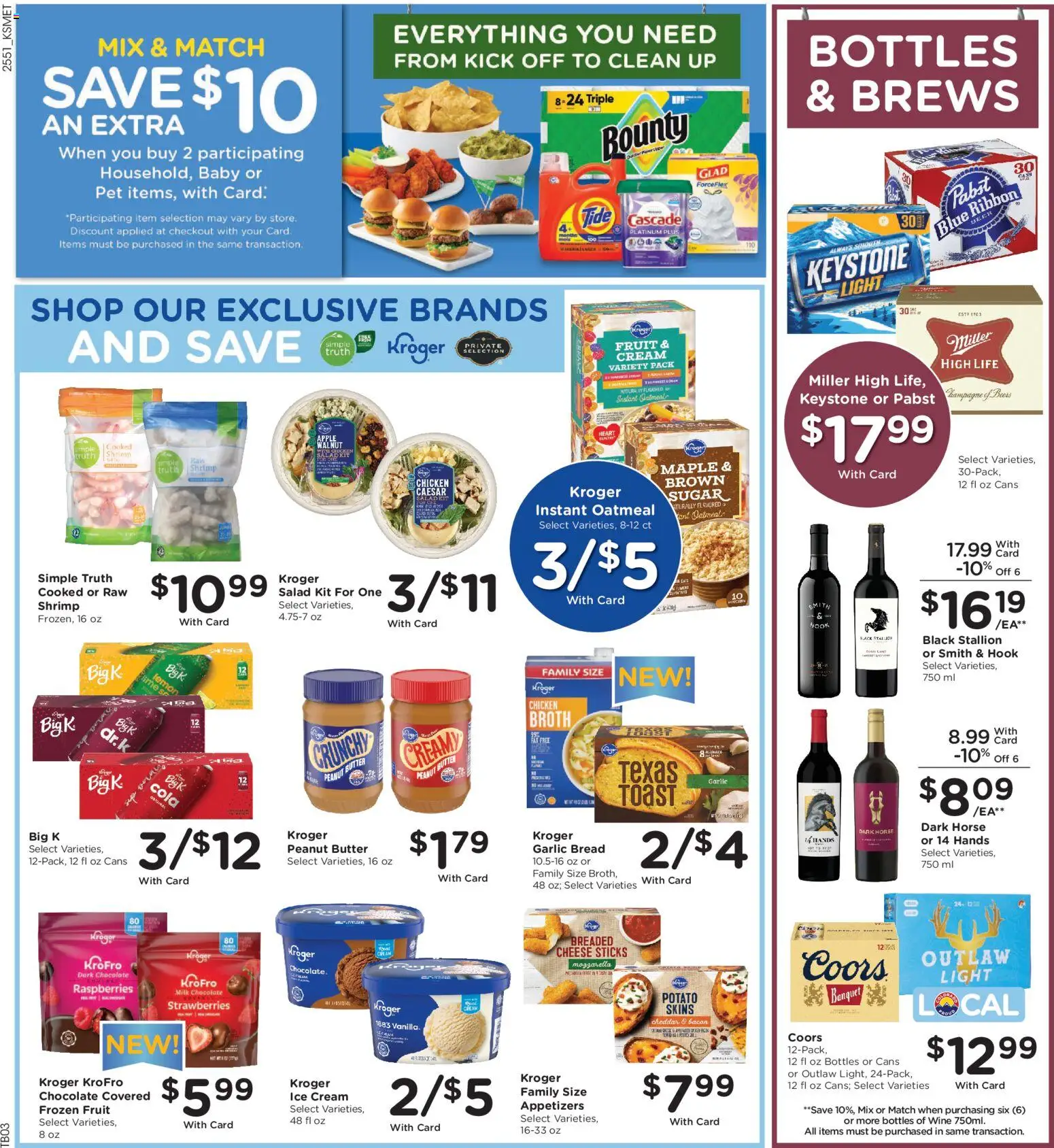 King Soopers Weekly Ad - valid from 21.01.2026 | Page: 7 | Products: Milk, Cheese, Strawberries, Salad