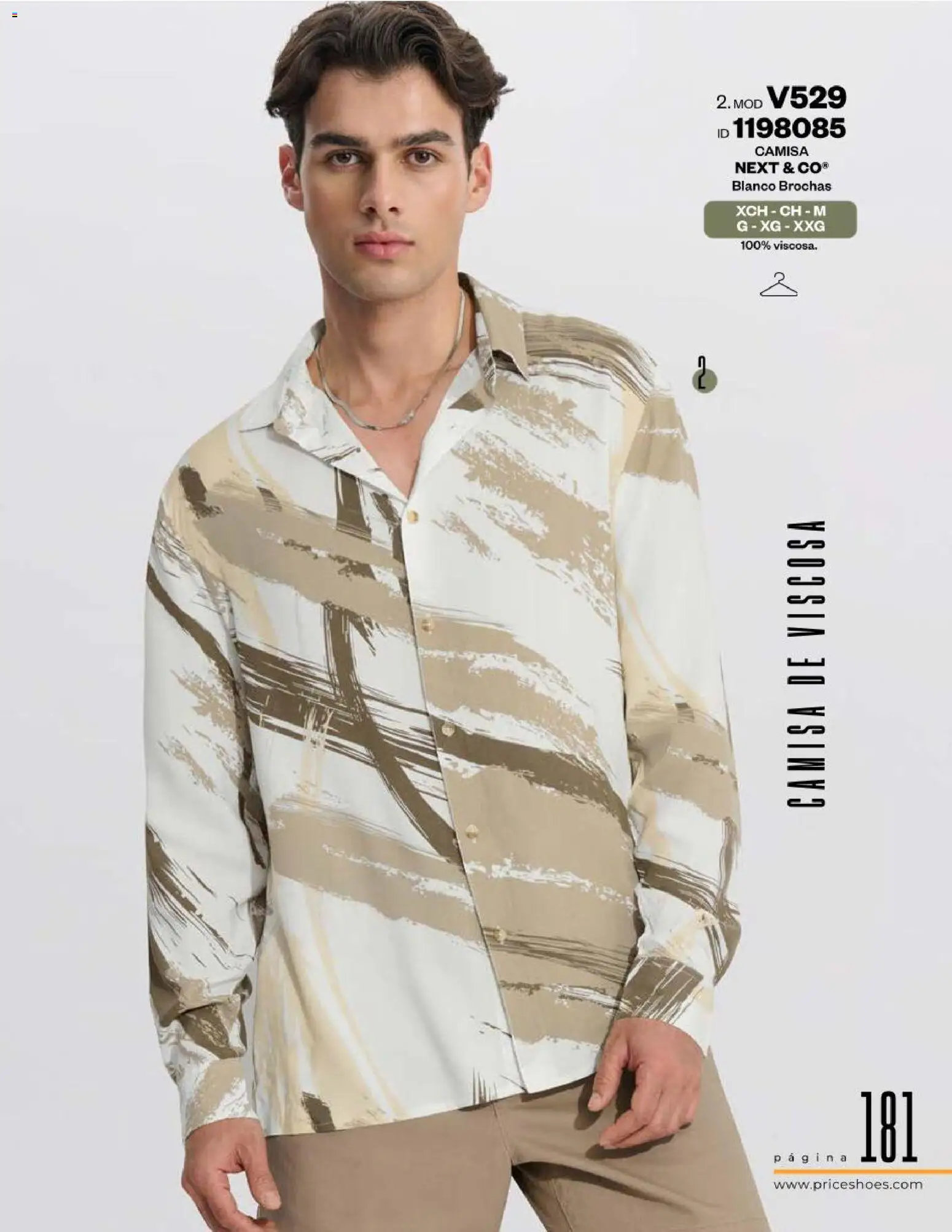 Nuevas ofertas de Price Shoes válidas en toda la República Mexicana desde el 13.02.2026. ¡Encuentra las mejores ofertas en Price Shoes catálogo Playa! | Página: 181 | Productos: Camisa