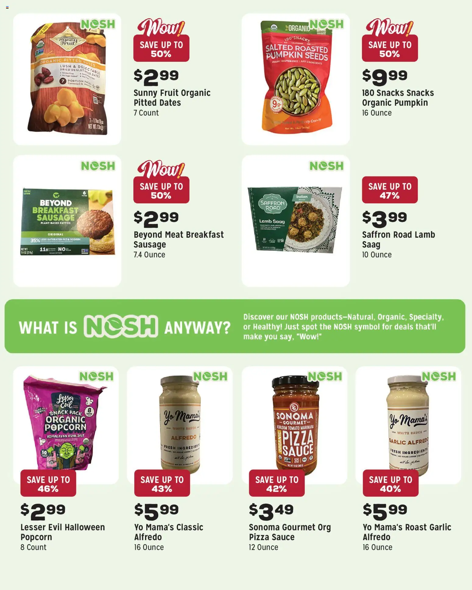 Grocery Outlet Weekly Ad - OH - valid from 11.03.2026 | Page: 10 | Products: Salt, Sausage, Garlic, Pumpkin