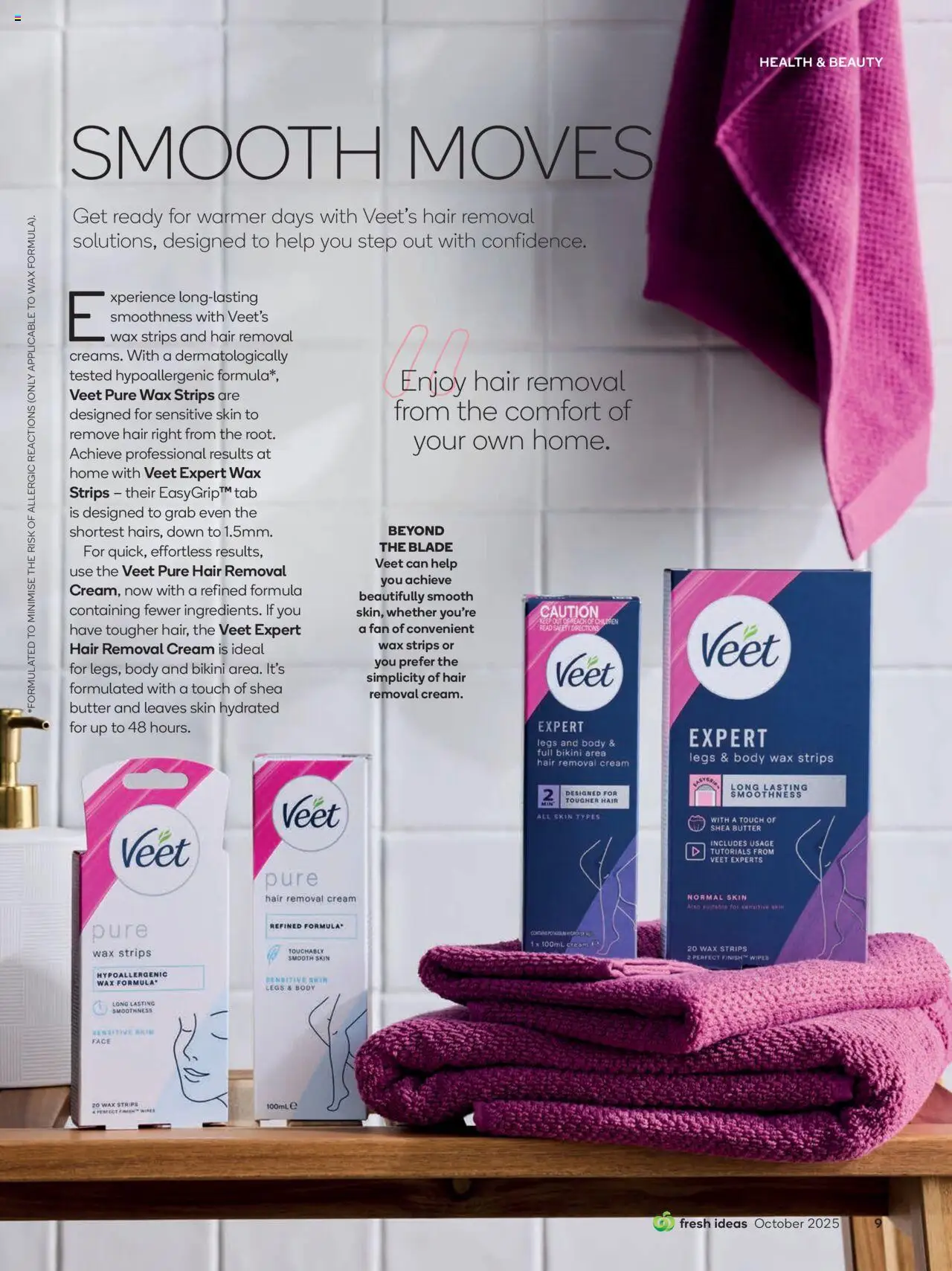 Woolworths catalogue - valid from 01.10.2025 | Page: 132 | Products: Bikini, Cream, Hair removal, Fan