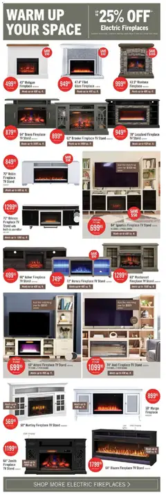 Preview of The Brick weekly flyer / circulaire from shop The Brick valid from 29.01.2026 | Page: 8 | Products: Tv