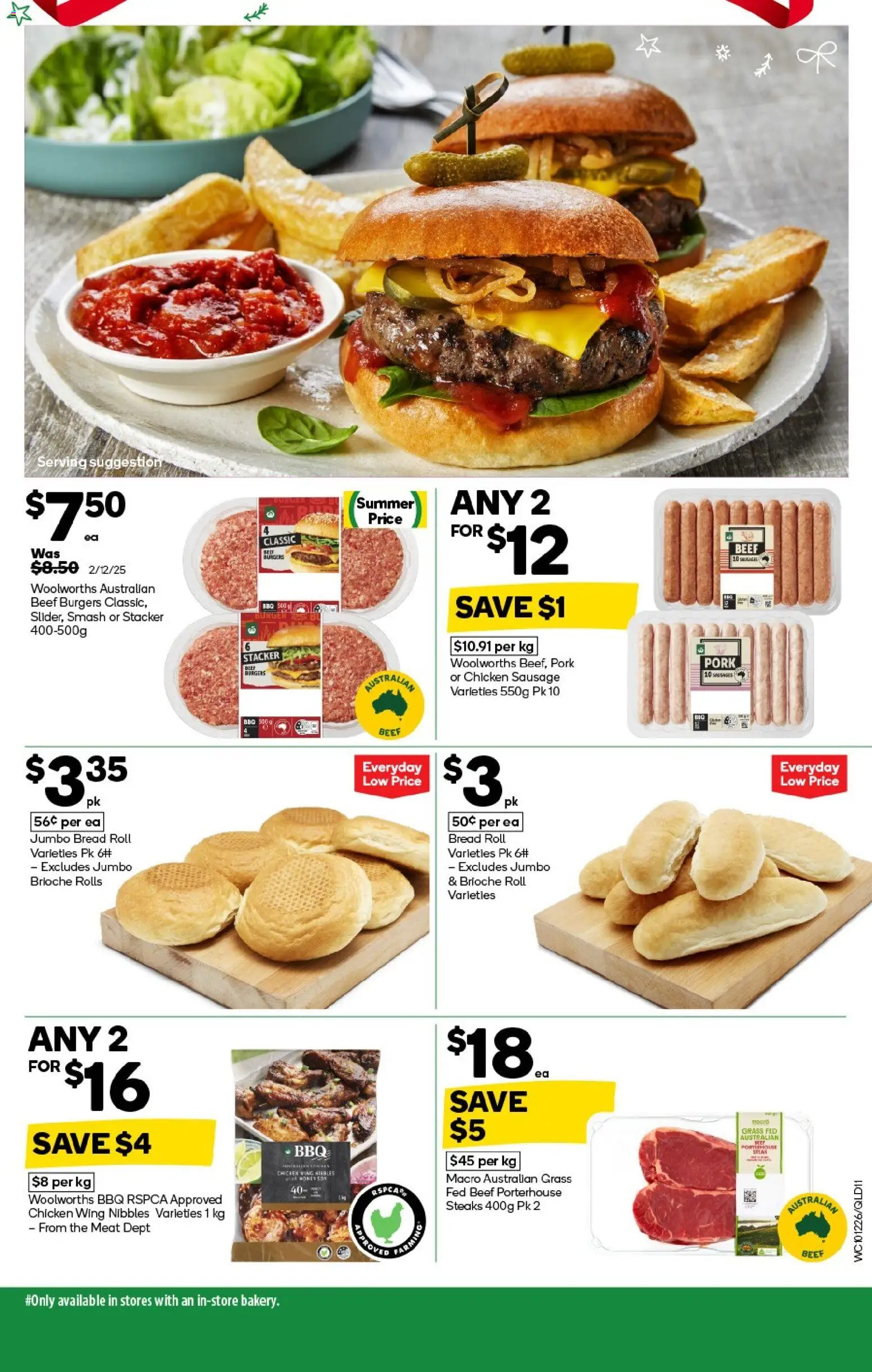 Woolworths catalogue - valid from 10.12.2025 | Page: 11 | Products: Chicken, Pork, Beef, Meat