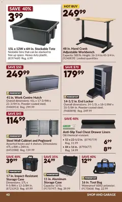 Preview of Princess Auto - 2 Week Sale! from shop Princess Auto valid from 02.12.2025 | Page: 45 | Products: Case, Bag, Cabinet