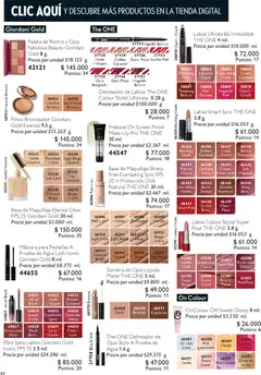 Oriflame - Catálogo 15 -  Vista previa de la revista de la tienda Oriflame valido desde el 25.10.2025 | Página: 44 | Productos: Agua, Mango, Polvo, Delineador