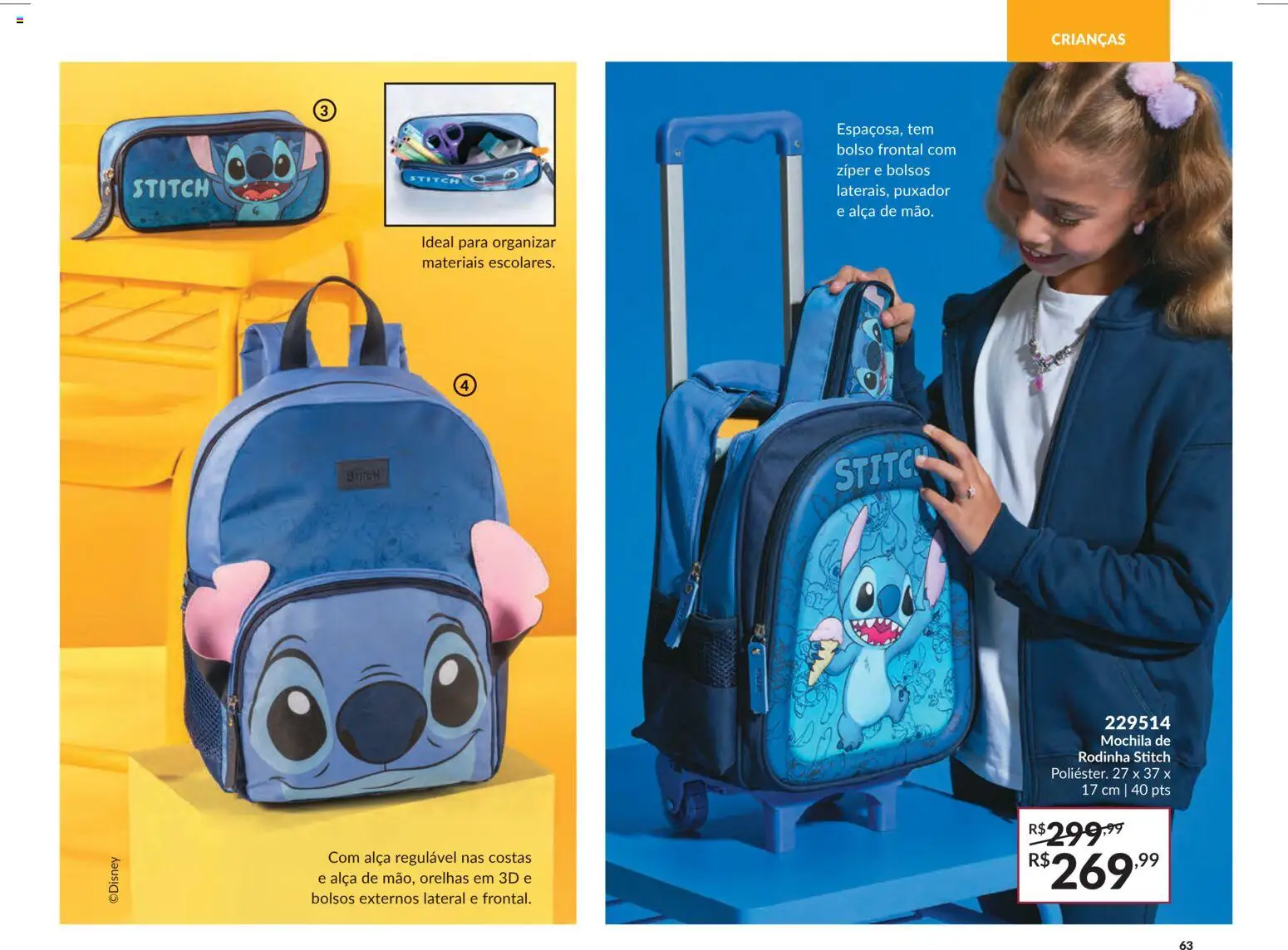 Avon Folheto - válido de 15.01.2026 | Página: 63 | Produtos: Mochila