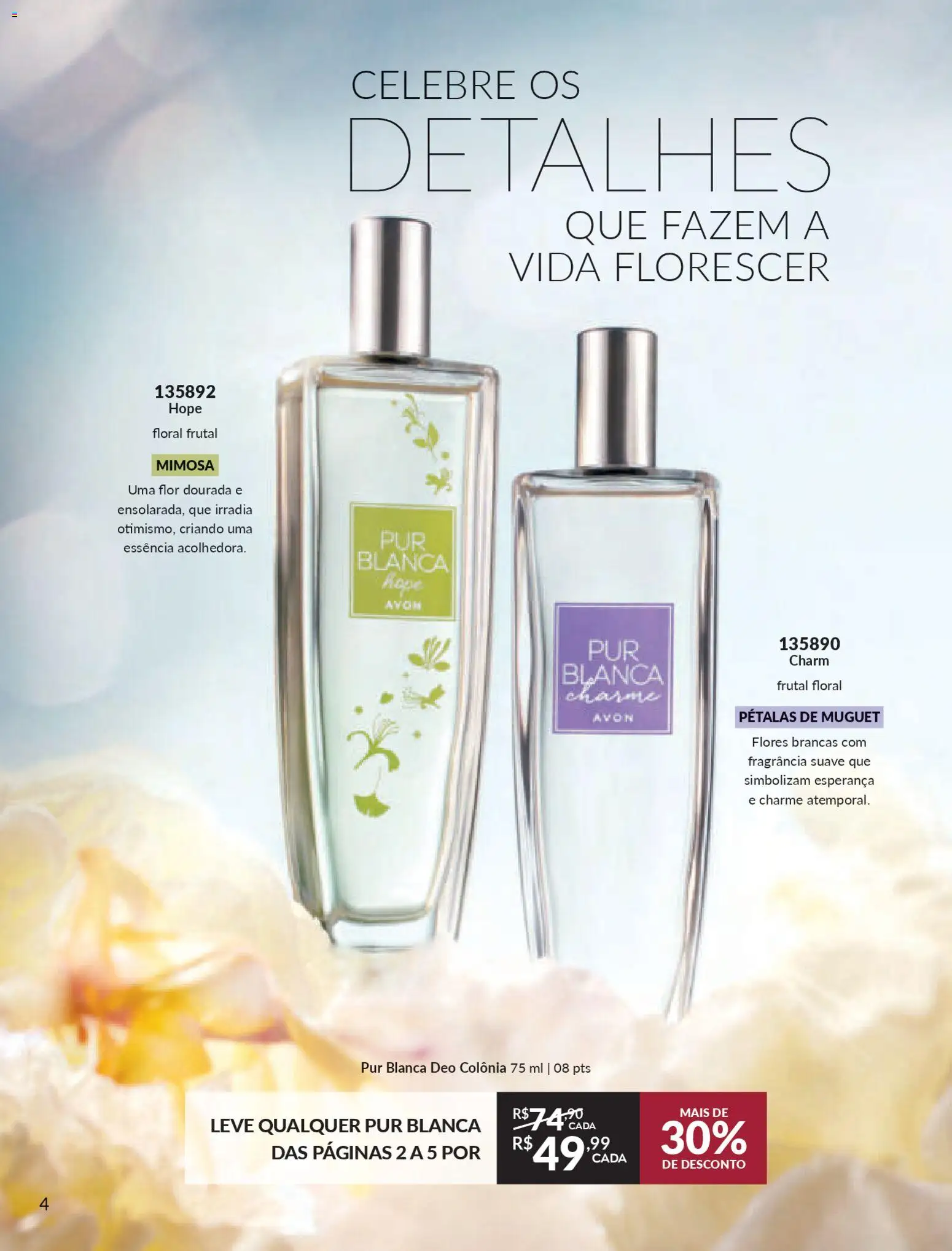 Avon Folheto - válido de 19.12.2025 | Página: 4 | Produtos: Fragrância, Flores